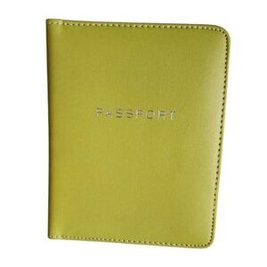 EUC Lime Passport Wallet